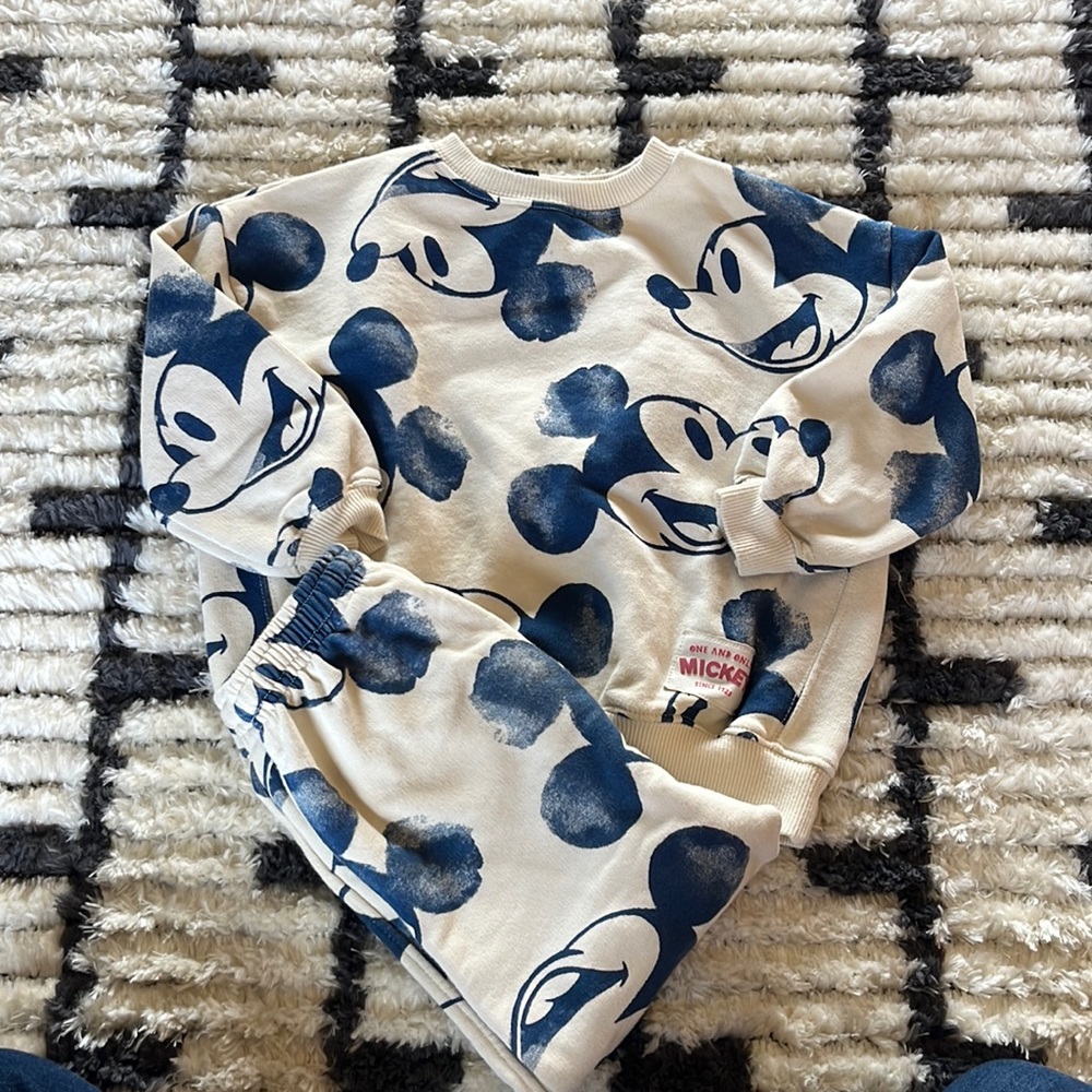 Zara Baby Boy Mickey Set